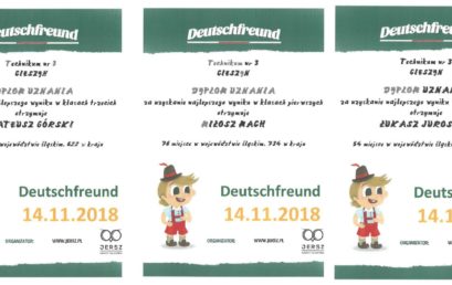 Wyniki konkursu Deutschfreund.